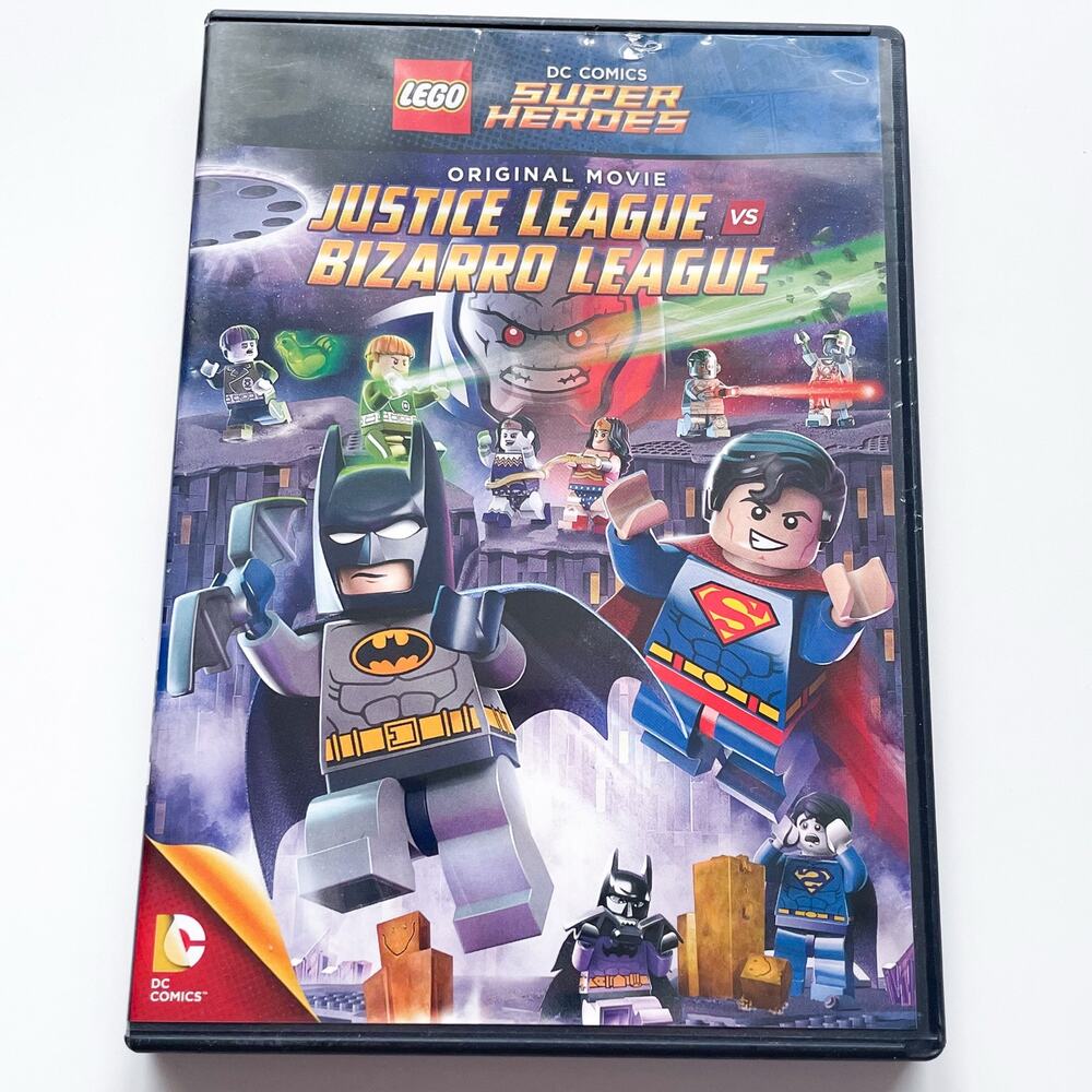 Lego Super Heroes Original Movie Justice League vs. Bizarro League DVD